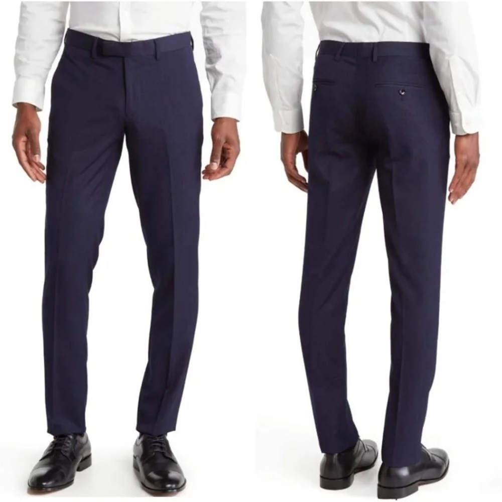 Soul Of London Men’s Dress Pants In Blue Size 41R NWOT